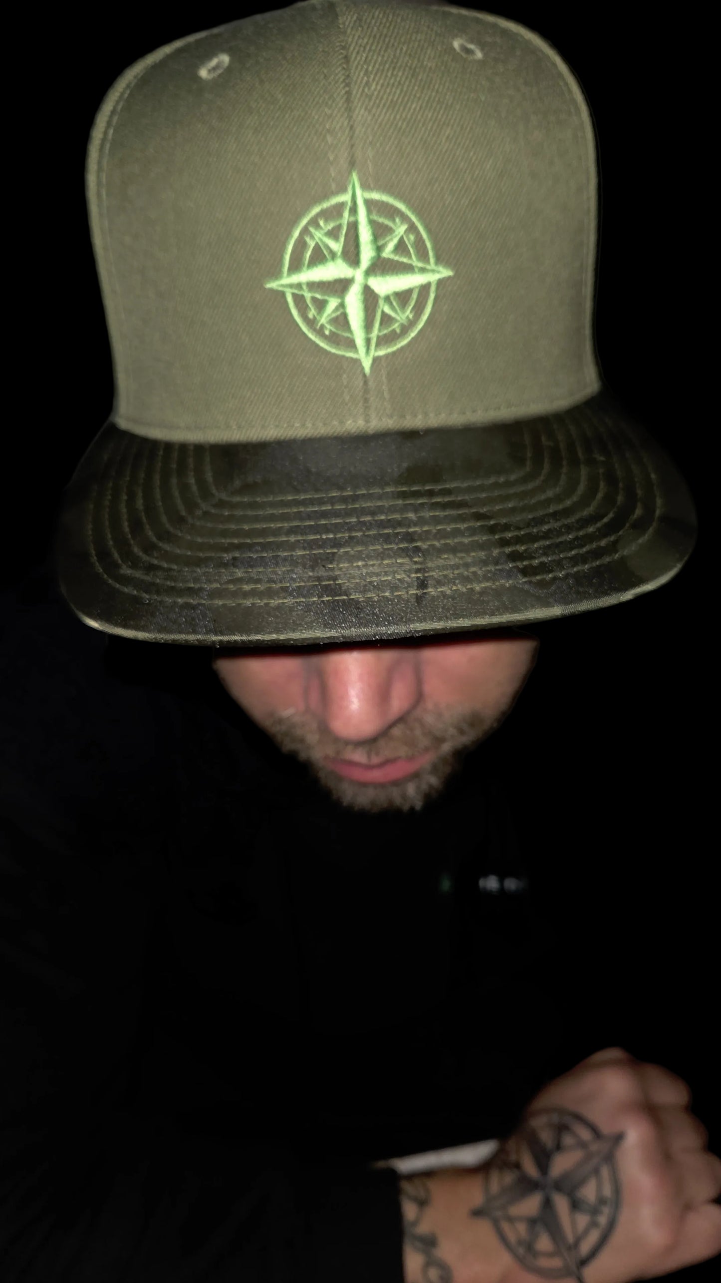THE ONE BAIT SNAPBACK CAMO/BLACK
