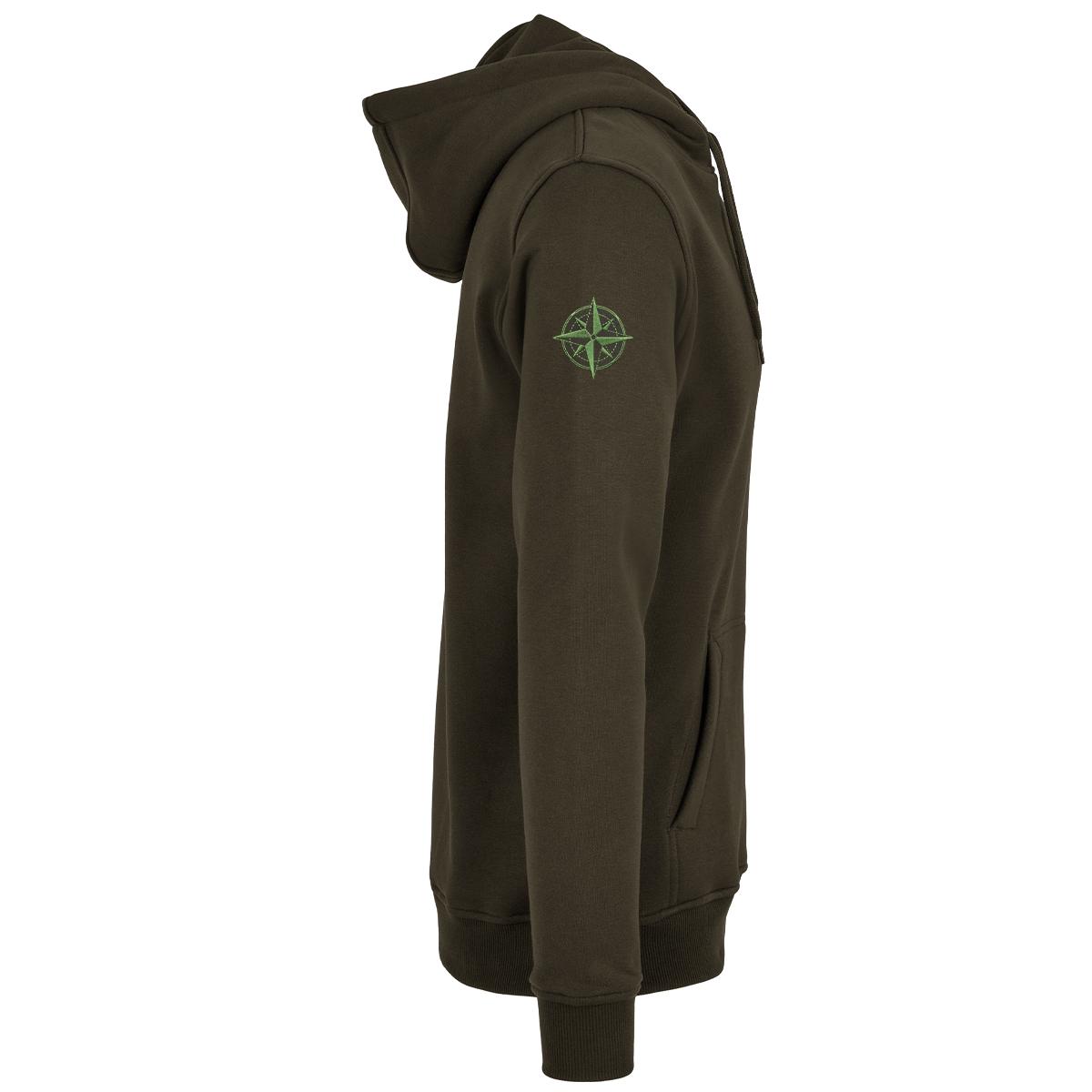 The One Bait/Quarry clothing Hoods Olive Green