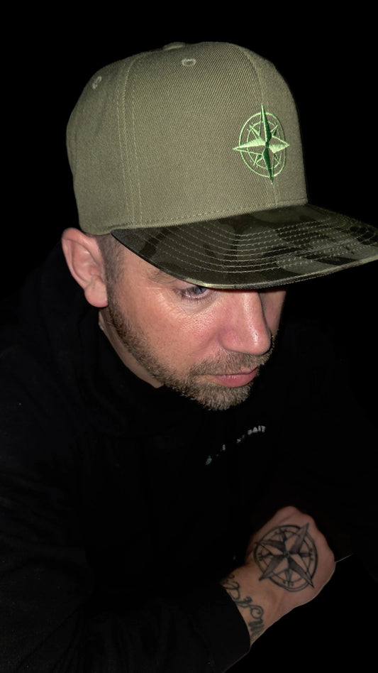 THE ONE BAIT SNAPBACK CAMO/BLACK