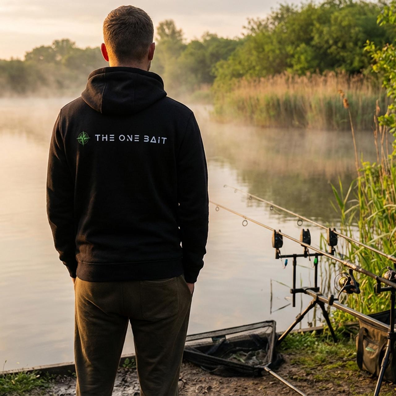 The One bait/Quarry clothing Hoods Black