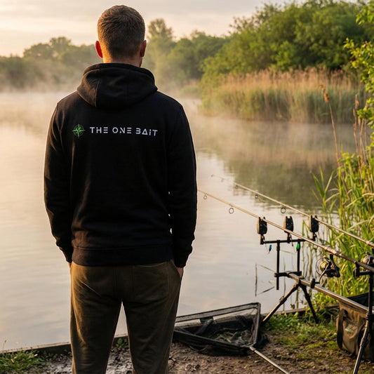 The One bait/Quarry clothing Hoods Black