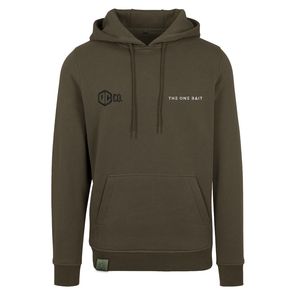 The One Bait/Quarry clothing Hoods Olive Green